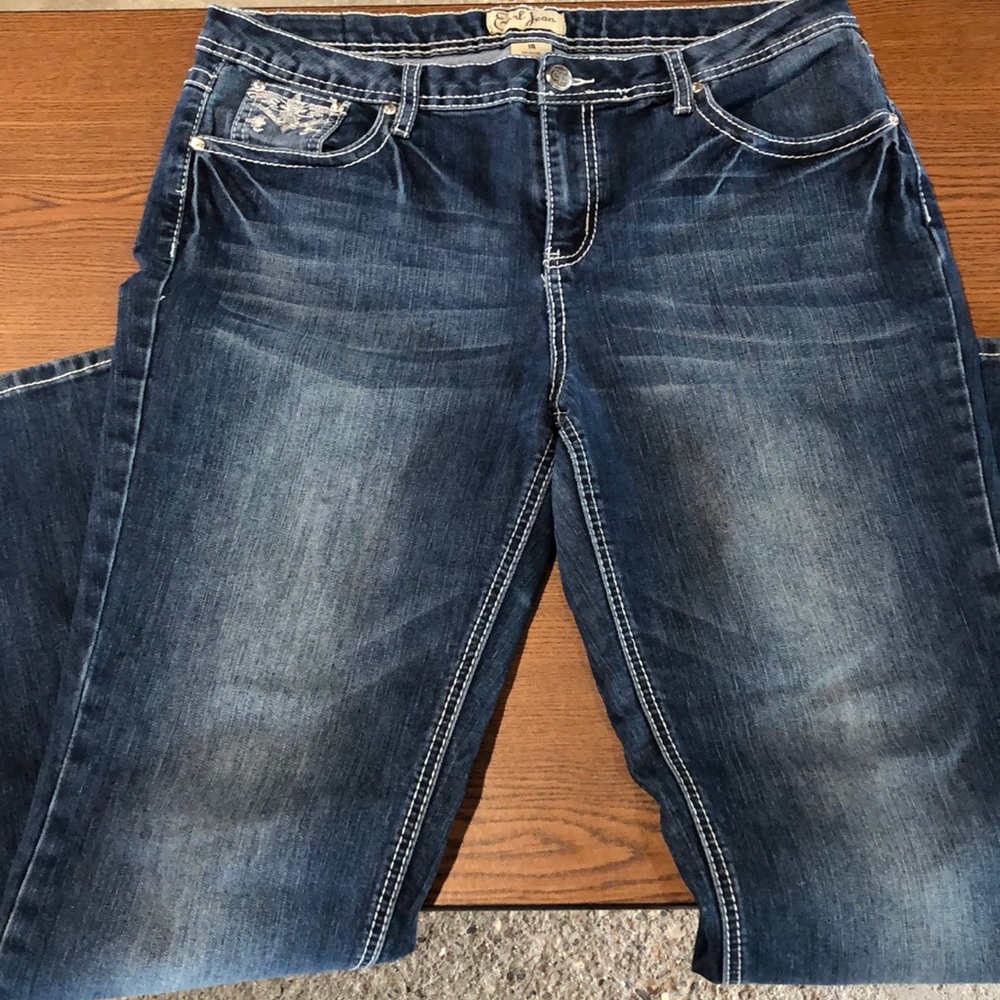 Rhinestone jeans